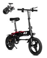 Electric Bike for Adults,Folding Ebike,Electric Bicycle with Removable Battery, 20MPH Commuting Electric Bike, High Brushless Gear Motor