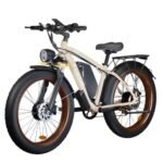 Electric Bike for Adults,Dual Motor AWD 2000W(Peak 3000W) Removable 48V/22.4AH Battery E-Bike 26'*4.0' Fat Tire Electric Bicycle with 7 Speed