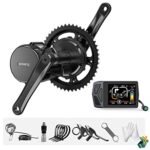 BAFANG BBS02B 48V 750W Mid Drive Kit, 8Fun BBS02 Electric Bike Mid Mount Motor with Display & Chainring,eBike Conversion for Mountain Road Commuter Bicycle, Optional BB68MM / BB100MM (NO Battery)