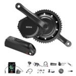 BAFANG 1000W Mid Drive Kit with Downtube 52V20Ah Battery, BBS03 52V 1000W Ebike Conversion Motor Kits with C18 Display&46T Chainring Electric Bike Conversion Kit-Fit BB68-73mm Bike