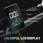 Favoto Fat Tire Electric Bike - 750W 48V14Ah Ebikes for Adults 26″Electric Bicycle 60Miles Range 20mph 5 PAS 7 Speed LCD Display Mountain Off-Road Electric Bicycle - Image 5