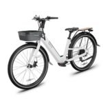 OKAI Stride Electric Bike, 25mph Power by 750W Motor, Removable Battery Up to 40 Miles, 7-Speed Drivetrain, 27.5" Tire, Electric Bike for Adults with 3 Pedal-Assist Levels, Bicycle for Women & Men