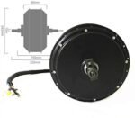 NBPOWER Programmable TFT Color Display Ebike 72V QS V3 5000W Rear Wheel Electric Bicycle Motor Kit 72V 5000W Electric Bike Conversion Kit - Image 3