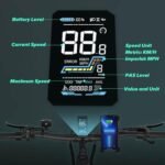 CycUltra Electric Bike for Adults 1500W Peak Motor, 750Wh Removable Battery, 28 mph Ebike, 85Miles PAS Range, 26" x 4.0 Fat Tire Dirt Electric Bicycles, 9 Speed Full Suspension - Image 4