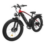 Naisian Electric Bike for Adults,2000w Dual Brushless Motor,37MPH Top Speed,Max 75 Miles,26" x 4.0 Fat Tire, 48V/17.5Ah Removable Battery,LCD Display,7 Speed
