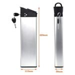 E-Bike Folding Ebike Battery 48V 52V 10Ah 13Ah 15Ah 17.5Ah Electric Bicycle Battery Replacement Electric Bike Lithium li-ion Battery Pack 48Volt 52Volt for 250W-1000W with Charger (52V17.5Ah) - Image 2