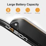 Jasion EB5 Electric Bike for Adults with Peak 500W Brushless Motor, 40Miles 20MPH Commuting Electric Mountain Bike with 360Wh Removable Battery, 7-Speed, 26" Tires and Front Fork Suspension - Image 4