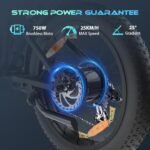 E Bike Electric Bicycle for Adults 20 Inch 4.0 Fat Tire Ebikes, 48V 15AH Mountain E-MTB Bicycle, 7 Gears for Commuting, up to 55-80km，UL2849 Certified - Image 4