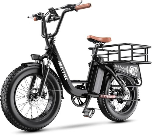 Version 1.0.0 1500W Peak Electric Bike for Adults, 48V 20Ah Removable Battery Max Range 80Miles & 30MPH Electric Bicycle, 20''×4.0" Fat Tire Ebike,Fast Cargo Ebikes,Commute Mountain E-Bike UL Certified - Image 1