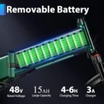 Fat Bear 750S PRO 1500W Peak Electric Bike for Adults, 28MPH 65Miles Electric Bike, 15AH Ebike,8-Speeds & Hydraulic Brakes & Dual Full Suspensions & App Control Adult Electric Bike - Image 5