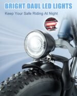 Electric Bike Adults, 100Miles & 48V 32AH Long Range Ebike Full Suspension Electric Bike 800W, 20’’ x 4.0’’ Fat Tire E Bike for Women Men, Class 2 Commuter Ebike & Dual Disc Brakes - Image 6