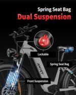 EV900X/EV900S Peak 1500W Ebike,52V/48V 20Ah Removable Battery,26" Fat Tire,70Miles&32MPH/28MPH,Electric Bike for Adults,7 Speed Gears,Dual Shock Absorber,Adults Electric Bicycle - Image 4