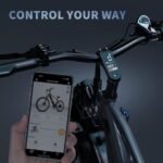 ESKUTE Spark X 26" Fat Tires Electric Bike, 750W(1500W Peak) Powerful Motor, Up to 70 Miles Range, Max Speed 28Mph, Hydraulic Disc Brakes, 26 x 4.0 Fat Tires Ebike with Suspension Fork - Image 6