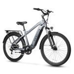 VEEFA M2 Electric Bike for Adults 27.5” Ebike with 750W Peak Motor Up to 20MPH, 80 Miles Max Range by 48V Built-in Removable Battery, 5 Pedal-Assist Levels, UL2849 Certified, Suitable for Commuting