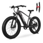 Ranger Electric Bike for Adults,26"*4"Ebike with Peak 1400W Motor,3A Fast Charge,Up to 65 Miles,720Wh Removable Built-in Battery,7-Speed Hydraulic Brakes Electric Bicycle with Fork Suspension