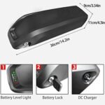 PHILODO Ebike Removable Battery, 48V 17.5Ah Bike Battery for H7 & P7 - Image 2