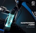 Electric Bike for Adults,Fat Tire Ebike 1000W (Peak 1200W) Electric Mountain Bike Up to 31MPH,26" Electric Bike Long Range with UL 48V/17.5Ah Removable Battery, 21-Speed - Image 5