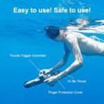 Waydoo Subnado Underwater Scooter, Thumb Controlling Sea Scooter for SUP Paddle Board, Suitable for Pool, Diving, and Snorkeling, Compact and Portable Water Scooter for Adults and Kids - Image 5