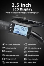 MEELOD Electric Bike for Adults with 750W Brushless Motor 28MPH Commuting Electric Mountain Bike 48V Removable Battery 12V LED Headlight 4.0 Fat Tire Electric Bicycle - Image 5