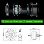 Yose Power Waterproof 500W Ebike Conversion Kit with 48V 13Ah Battery for Cassette/Freewheel 26" Electric Bike Rear Wheel, Electric Bicycle Hub Motor Kit, LED Display, Installation Tool - Image 5