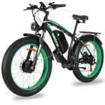48V 20Ah 2000W Dual Motor Ebike for Adults,35MPH 87Mile,26" Fat Tire All Terrain Electric Bike,Dual Hydraulic Disc Brake E-Bike,21 Speed Commuter E Bike for Men Women,Lockable Suspension