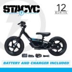 STACYC 12eDRIVE Electric Balance Bike for Kids Ages 3-5 Years Old Bundle 5AH 20VMAX E Bike Battery for 12eDrive and 16eDrive Bikes - Image 2