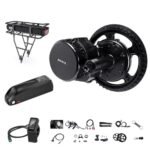 BAFANG BBS02B 48V 750W Ebike Motor with LCD Display Electric Bike Conversion Kit with Battery (DM03 Display, Motor kit+44T Chainring+Shark Battery 48V 13Ah)