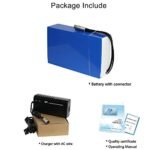 Yasco (US Warehouse) 72v/60v/48v/52v/36v/24v Ebike Battery for 250w -3000w Motor, 15Ah/20Ah/25Ah Large Capacity Waterproof Rectangular PVC Lithium Battery Pack Adult Electric Bike Conversion Kit - Image 6