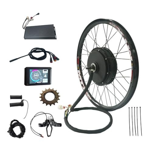 Version 1.0.0 NBPOWER Programmable TFT Color Display Ebike 72V QS V3 5000W Rear Wheel Electric Bicycle Motor Kit 72V 5000W Electric Bike Conversion Kit - Image 1