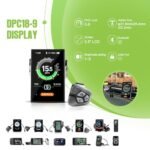 BAFANG 1000W Mid Drive Kit with Battery(Optional) BBSHD BBS03 Ebike Conversion Kit with Display,48V/52V 8Fun Electric Bike Conversion Kit for Moutain Road Bike(C18,Shark Battery 48V17.5AH) - Image 5