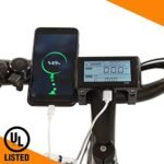 ECOTRIC 26” Fat Tire Electric Bike Powerful Adults Mountain Bicycle 500W Motor 36V/12.5AH Removable Lithium Battery Beach Snow Ebike Shock Absorption - 90% Pre Assembled - Image 6