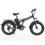 G20pro E-Bike for Adults, 1000W Motor 20" Fat Tire Electric Mountain Bike, Up to 30 MPH Foldable Electric Bicycle with 48V 12.8AH Removable Battery, Professional 7-Speed Gears