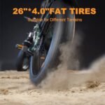 Electric Bike,Dual Motor AWD 2000W Removable 48V/22.4AH Battery E-Bike 26'*4.0' Fat Tire Electric Bicycle with 7 Speed - Image 6