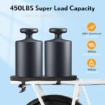 Electric Bike for Adults,1000W 450lbs Capacity Cargo Ebike, 48V 17.5Ah/35Ah Single/Dual Battery, 20"×3.0" Fat Tire 32MPH Electric Bicycle with Basket and Rear Rack for Carrying Passenger - Image 5