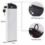 Ebike Replacement Battery Pack 48V 14Ah 672Wh DCH006 Folding Electric Bike Lithium Batteries w/Charger Compatible with Engwe EP-2 Pro Samebike LO26 20LVXD30 LAFLY X3 X5 Foldable ebike - Image 3