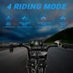 V20 3.0 Ebike 1000W Brushless Motor, 48V/15Ah Lithium Battery, 20" x4.0 Fat Tire, Snow, Road, Mountain Adventure Electric Bicycle - Image 2