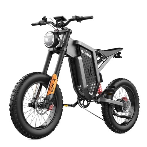 Version 1.0.0 X21 Electric Bike for Adults 48V 35AH Samsung Battery 2000W Mountain Electric Dirt Bike, 30MPH, Shi-Mano 7-Speed, Hydraulic Oil Brake, 20“*4.0 Mens Commuting Electric Bicycle - Image 1