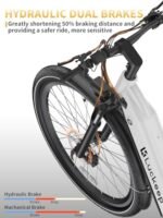 Electric Bike for Adults 1130W Peark Motor, 48V 20AH-45AH SAMSUNG Battery, Max 80 Miles 27.5" Ebike up to 32MPH, E-Bike with Torque Sensor, Front Suspension & Dual Hydraulic Brakes, App Control E Bike - Image 7