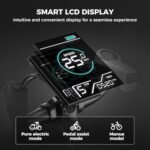 Jasion EBX Electric Bike for Adults, 26" Electric Mountain Bike with 850W Peak Brushless Motor, Max 55Miles 25MPH Electric Bicycles, 450Wh Removable Battery, Ebike for Adults 21-Speed Front Suspension - Image 4