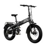 Folding Electric Bike,Foldable Electric Bike,Electric Bike Adults,20"x 4" Fat Tire,500w Motor Peak 1000w,48V 10Ah Removable Battery,40Miles Range 25Mph,7-Speed Gear,Folding City Ebike for Men Women