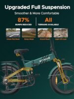 ENGWE Engine Pro 2.0 1200W Peak Power 75N.m Torque Sensor Ebike, 4.0 * 20” Fat Tire Folding Electric Bike for Adults, 52V 16AH Battery Up to 28MPH 68Mile Long Range, Full Suspension All Terrain - Image 5