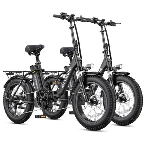 Version 1.0.0 ENGWE 1125W Electric Bike for Adults, L20 2.0 20''×3.0" Fat Tire Electric Bicycle 52V 13Ah Removable Battery Max Range 68Miles & 28MPH for Urban Commuters,7 Speed Mountain Ebike with Dual Suspension - Image 1