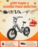 Corgi Electric Bike for Adults 960W, 48V 20Ah Battery Ebike, New Longitudinal Suspension Ebike, 20'' Fat Tire Full Suspension Mountain Ebike, 28MPH & 80Miles Range, LCD Display, 7 Speed - Image 2