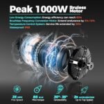 P5 Electric Bike Peak 1000W 20Ah Full Suspension Electric Mountain Bike 28Mph 24 * 4.0 Fat Tire Electric Bike Adult Electric Bicycles,Color Display - Image 3