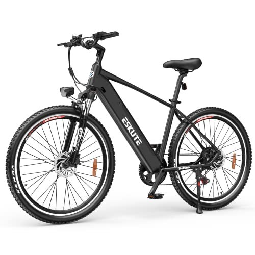 Version 1.0.0 ESKUTE Netuno 27.5" Electric Bike, 750W Peak Bafang Motor, Top Speed 22MPH, 48V 15Ah Large Capacity Battery, Hydraulic Front Suspension, Adult Electric Bicycles with 7 Speeds and Disc Brakes - Image 1