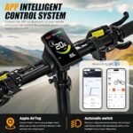 VITILAN i7 Pro Electric Bike Adults Folding 750W BA-FANG/E-iwol Motor Fat Tire Ebike Removable 16AH/20AH Cell Battery Full Suspension Electric Bicycle 8-Speed - Image 4