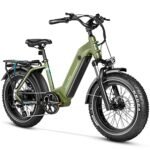 MAGICYCLE Ocelot/Ocelot Pro Step Thru 20" Electric Bike for Adults 750W 52V E Bike 15Ah/20Ah Long Range Electric Bike Max 28 Mph 7 Speeds
