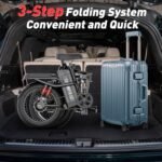 T1/Z2/Z1 Electric Bike for Adults 1500W/1200W/1000W Peak Motor, 30/26 mph Folding Ebike, 16"/14" Adults Electric Bicycles, 20Ah Battery, 40/38 Miles PAS Range, Lite Folding EBike for Teens - Image 5