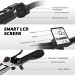 Asomtom Ebikes for Adults, 750W Electric Bike Adults BAFANG Motor 48V 15Ah Removable Battery Adult Bicycles,29MPH 35-60MI Mountain Bike,7-Speed E UL Certified, Silver-gray, 26'' - Image 6