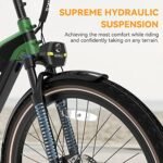 Heybike Cityrun Electric Bike, 1000W Motor Peak City Cruiser Ebike, 48V 15Ah(720Wh) Battery, 60 Miles, Step-Thru Electric Bicycle with APP Control, 3H Fast Charging, Commuter Electric Bike for Adults - Image 2